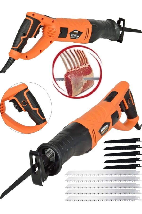 Turange 8600 Rpm 10 Bıçaklı Döner Başlık Kesim Makinası Testere - Görsel 1