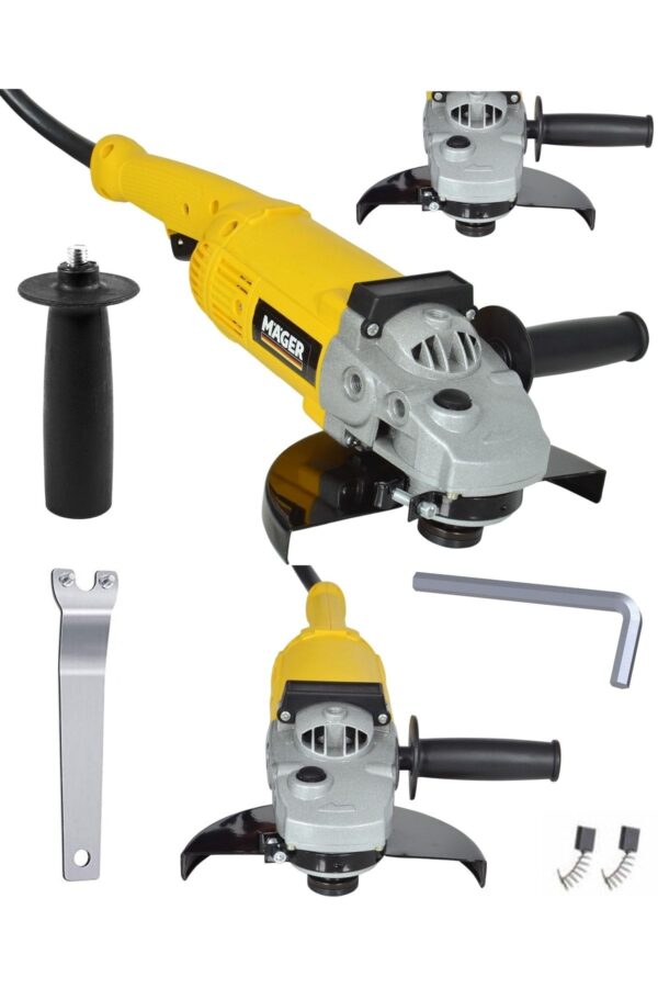 1_org_zoom 4200 Watt 230 Mm Dev Canavar Taşlama Makinesi Ağar Işlerin Uzmanı - Görsel 1