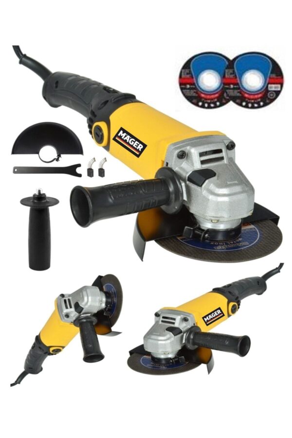Mgr10125ts 6 Kademe Devir Ayarlı 11000 Rpm Taşlama Makinası Full Servis Güvencesiyle - Görsel 1
