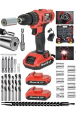 58 Watt 8 Ah Darbeli Setli Gator Grip Soket Hediyeli Akülü Vidalama Matkap