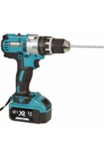 Germany Thechnology Xr 58 Watt 5 Ah Çift Akülü Şarjlı Vidalama Darbeli Matkap Blue - Görsel 2