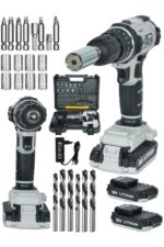 Germany Thechınolgy 58 Watt Şarjlı Vidalama Matkap Ve Gator Grip Soket Grey - Görsel 3